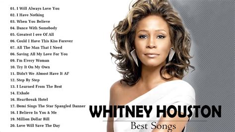 itney houston greatest hits|top 10 whitney houston songs.